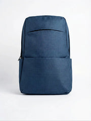 The Navy Grid Shoulder Bag