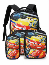 The Cars Backpack Set