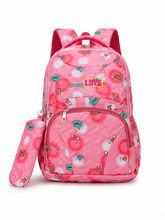 The Pink Love Quilted Backpack