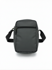 The Charcoal Ribbed Crossbody Bag