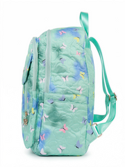 The Mint Butterfly Heart Quilt Backpack