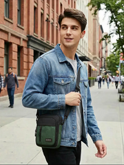 The Metro Crossbody Green