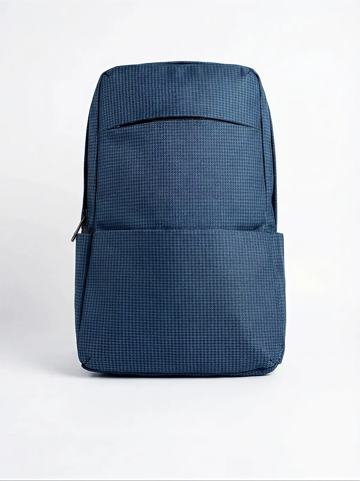 The Navy Grid Shoulder Bag