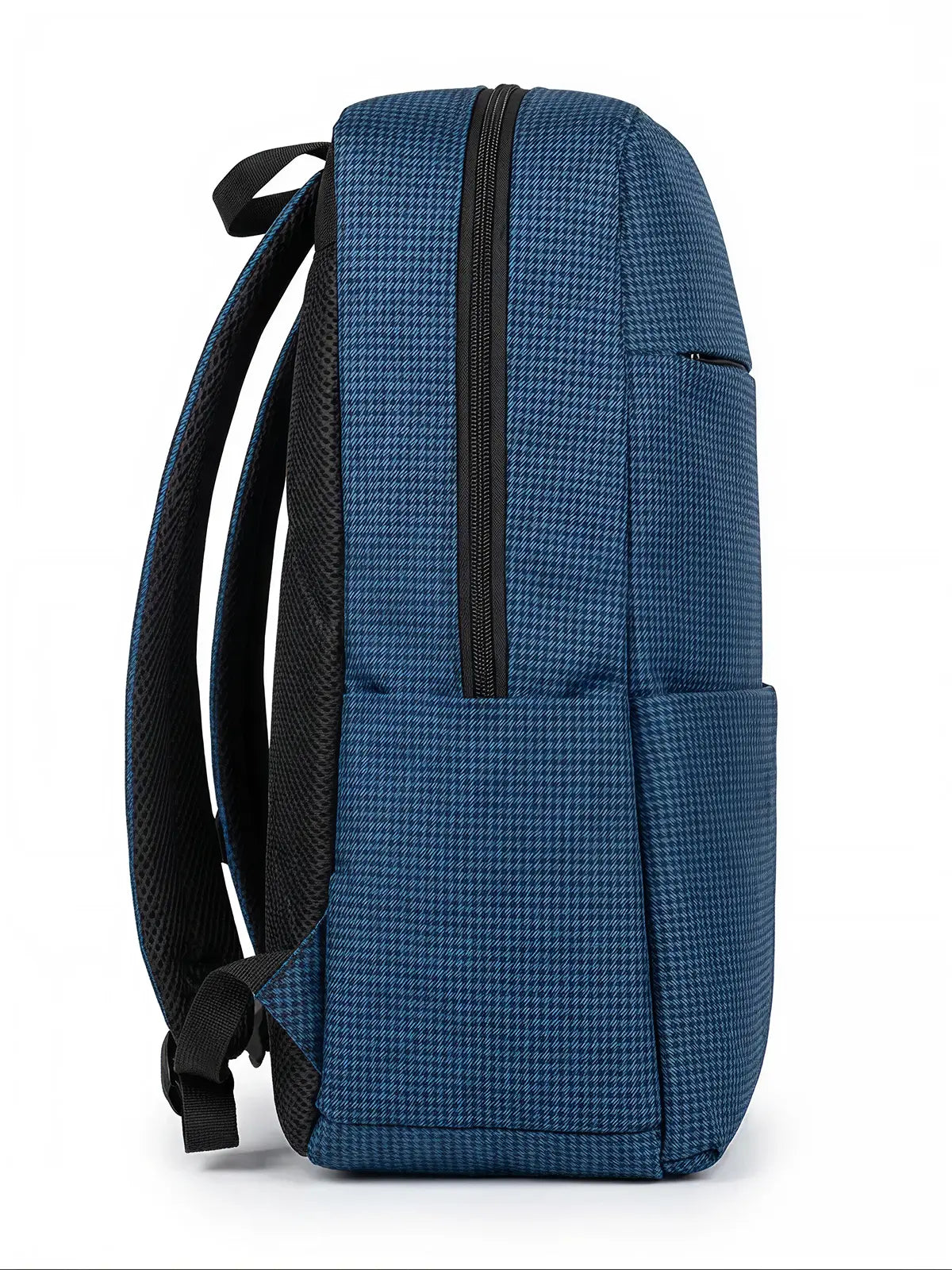 The Navy Grid Shoulder Bag