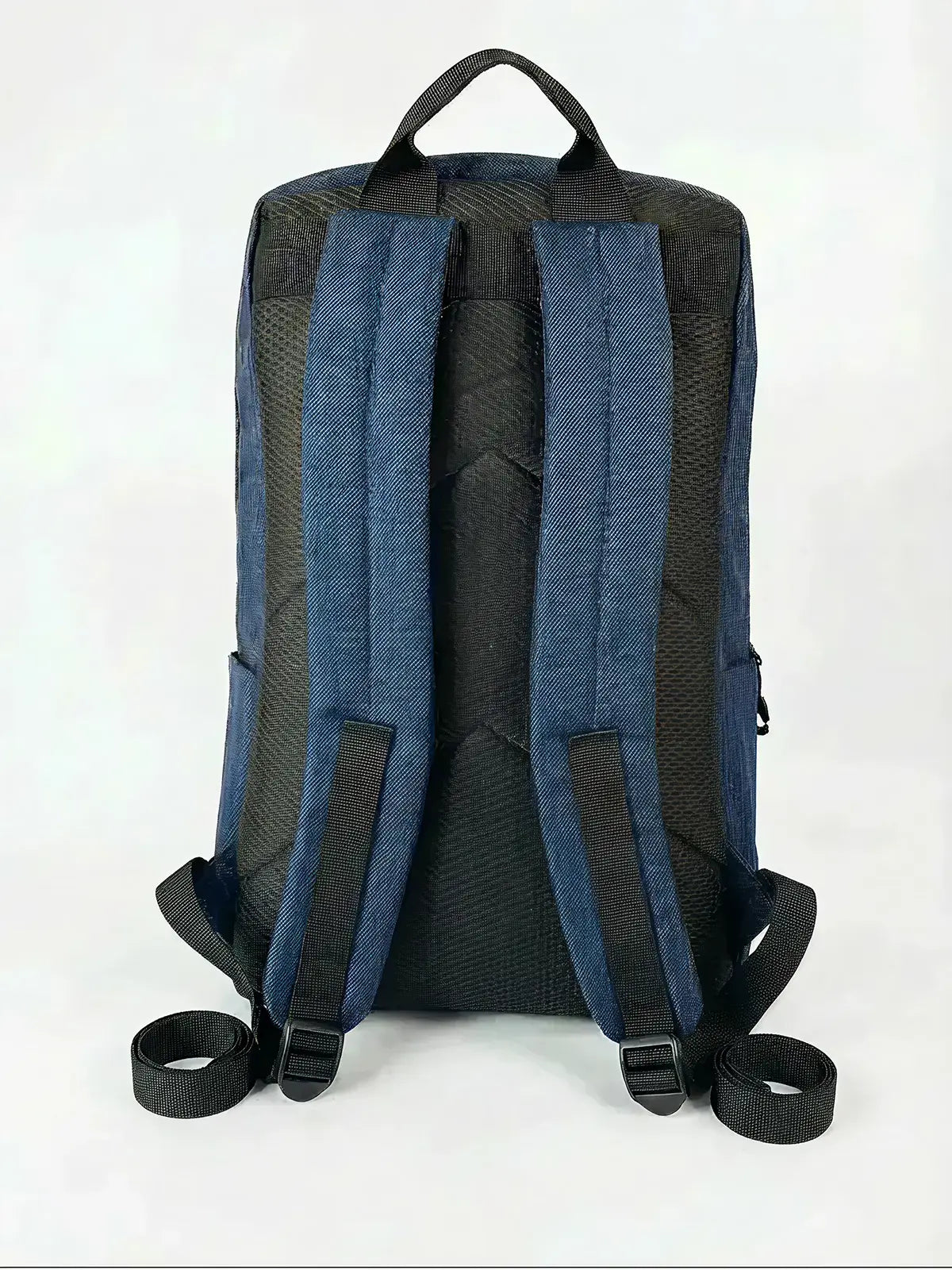 The Navy Grid Shoulder Bag
