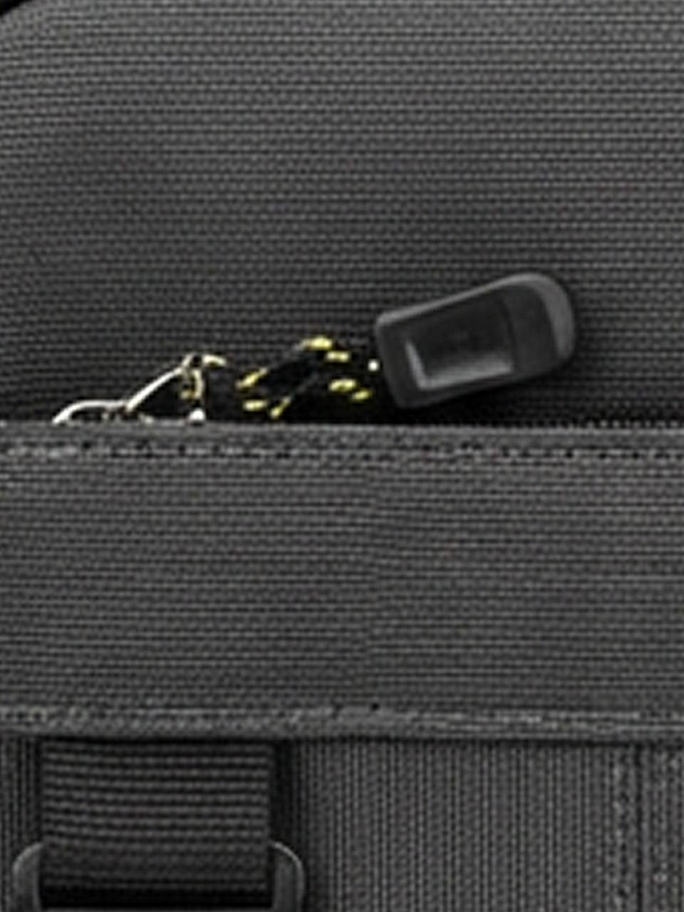 The Charcoal Ribbed Crossbody Bag