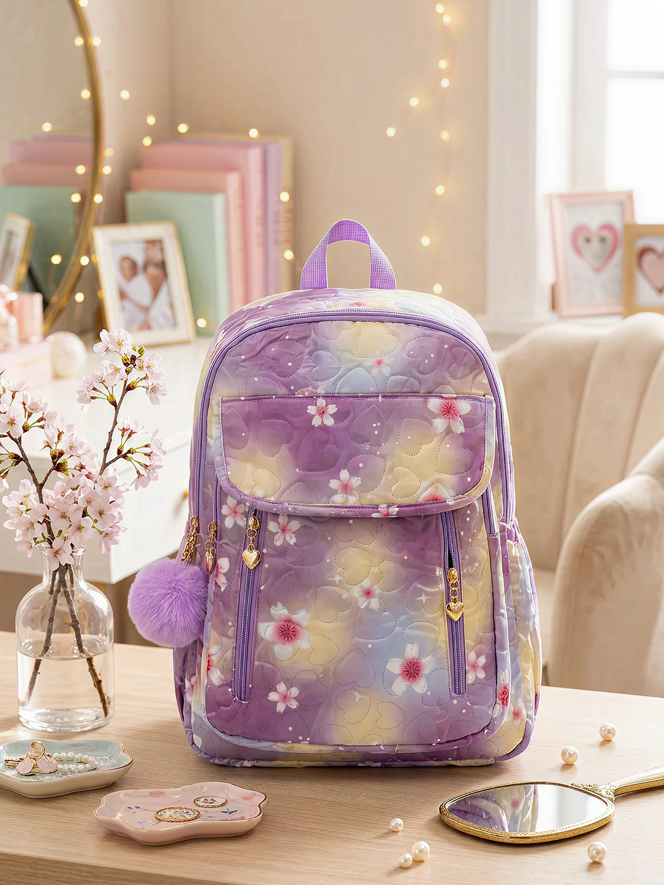 The Lavender Bloom Quilted Pack