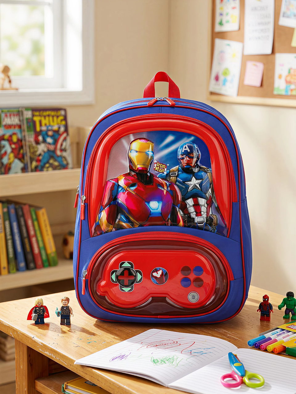 The Avengers Iron Man & Cap 3D Pack