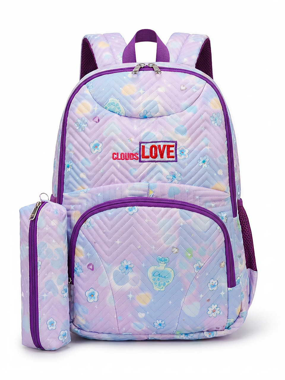 The Lavender Dreamscape Quilted Pack